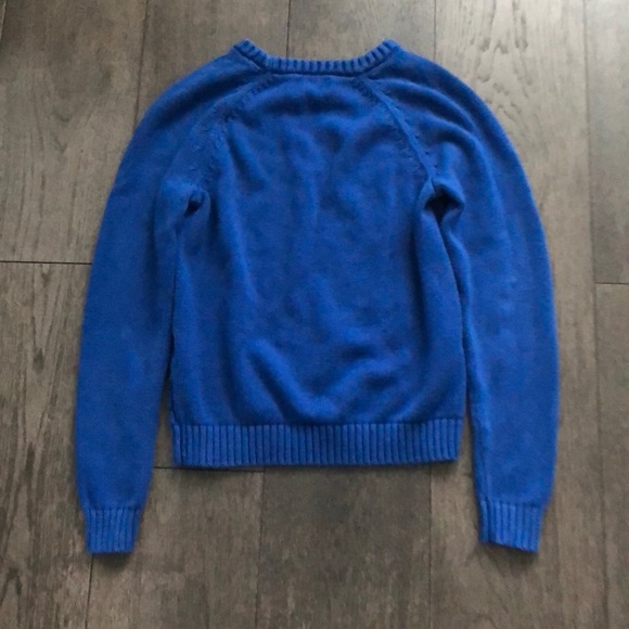 Land’s End cable knitted sweater top - Picture 2 of 6